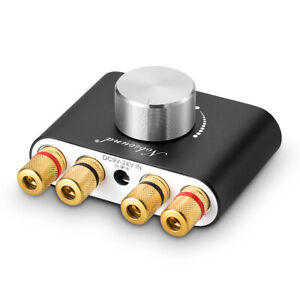 Bluetooth 5.0 Stereo Audio Amplifier Receiver 2 Channel Class D Mini Hi-Fi Amp