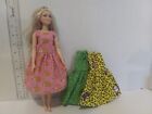 Doll Clothes Handmade to fit Curvy Barbie doll- Lot 0f 3--Dresses,-  C93