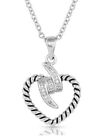 Montana Silversmiths Electric Love Heart - Accessories Jewelry Necklace - Nc5299