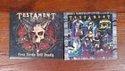 LOT OF 2 CDs by Testament (First Strike, Live At The Fillmore) *MINT CONDITION*