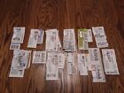 Huge Lot Manufacturer Coupons 2/24-7/24 Expiry Dates $600 Value Health & Beauty