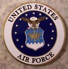 Car Grill Badge Military U S Air Force NEW metal including mounting hardware
