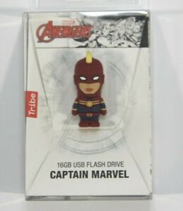 Marvel's Captain Marvel Avengers USB Flash Drive Memory Stick 16GB - NEW