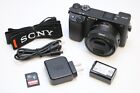 Sony Alpha A6400 Mirrorless Digital Camera w/16-50mm lens(Shutter count only 17)