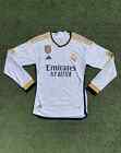 Real Madrid Home 23/24 Men's Large Long Sleeve Jersey