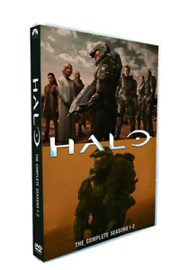 Halo: The Complete Series Season 1 & 2 (DVD 6-Disc Box Set) Region 1