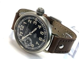 RECORD WATCH Co GENEVE, MILITARY FLIGER STYLE 1939’s, BEAUTIFUL AND RARE WATCHES