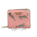 Kate spade Morgan Leopard Small Compact Wallet