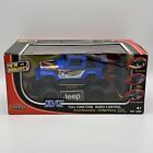 New Bright R/C Pro Dirt JEEP #2490 Blue NEW Remote Control Full Function 2011
