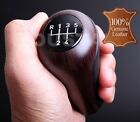 USA STOCK Italian Leather Weighted Wood 5 Speed MT Gear Knob for BMW E46 E36 E30 (For: BMW)