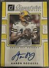 New Listing2017 Donruss Aaron Rodgers Signature Marks Auto  1/1 Packers Legend