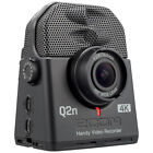 ZOOM Full HD Handy Video Recorder Q2n-4K H-Res - Mint with Box, SD Card & Case
