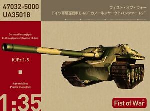 Modelcollect 1/35 Fist of War E-60 Jagdpanther w/128mm Gun Kit No. UA35018
