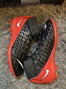 Nike Men’s Size 14 Force Savage Pro 2 Football Cleats Black Red BV3969-014 NEW
