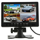 9 Inch HD 4 Split Quad Video Display 4 Video Input TFT LCD Car Rear View Monitor