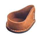 Leather Pipe Stand Rack Cow Leather Cowhide Holder         Pipe Display Stand