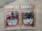 2014 Bowman Chrome Rookie Orange Refractor/Shimmer Refractor Auto's 1/1's