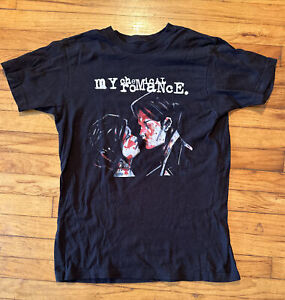 My Chemical Romance Tour T-Shirt Size Large Black Three Cheers Tee