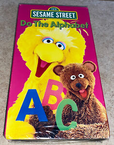 Sesame Street - Do The Alphabet VHS Rare OOP NEW Sealed 1996 Sony Wonder