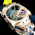 Invicta Artist Skull Terminator Rose Gold Plated SteelAutomatic 48mm Watch New