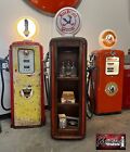 Rustoration 1950’s ROAD RUNNER GASOLINE Gilbarco Gas Pump w/ Shelves