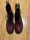 Doc Martens original Leather Boot 1460 Women's Size 7 men’s Size 5 Cherry Red