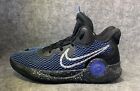 Nike KD Trey 5 IX Black Racer Blue Basketball Sneakers Size 9 Shoes CW3400-007