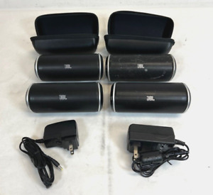 Lot of 4- JBL Flip Portable Bluetooth Speaker - Black- FREE SHIPPING