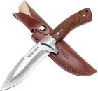 Swiss+Tech Fixed Blade Knife w/Sheath Full Tang w/Stainless Steel Blade 4.8 inch