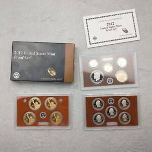 2012-S United States Mint Proof Set with Original Box and COA