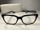 😎 New Versace 3218 Eyeglasses 5177 Gloss Black Brown Fade Frames 53/17/140