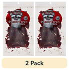 2 Pack Old Trapper Hot Beef Jerky 10oz Resealable Bag Naturally Smoked Delicious