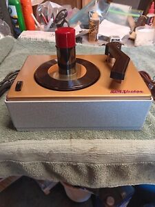 New ListingRestored 1950's RCA J2 45 RPM Custom Color Record Player Attachment Player