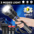 New ListingSuper Bright LED Flashlight Rechargeable Tactical Police P70 Torch Lamp Camping