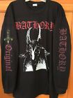 Bathory Long sleeve L shirt Sarcofago Von Venom Celtic frost Hellhammer Sodom