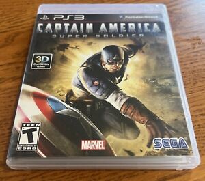 Captain America: Super Soldier- PS3 (2011) CIB, Tested & Working!