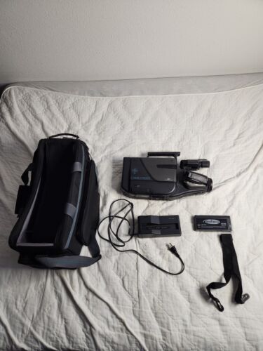 Vintage VHS Camcorder Video Camera GE CG684 With Bag, Battery, Charger Tested