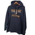 Pittsburgh Penguins Sweatshirt 2XL NHL Fanatics Hooded Black Hoodie Hockey