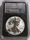 2019-W NGC PF70 First Releases ENHANCED REVERSE PROOF SILVER EAGLE ~Mercanti~