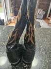 Vintage Justin full quill ostrich boots mens 11.5 ee