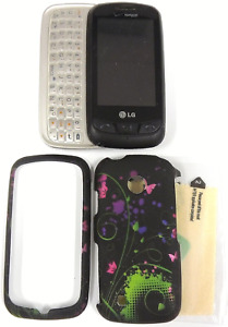 LG Cosmos Touch VN270 - Black & Silver ( Verizon ) Full Keyboard Phone - Bundled