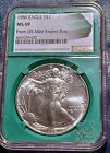 1986 NGC MS69 American Silver Eagle