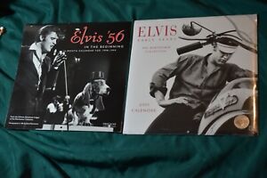 2 Vintage Collectible Elvis Calendars 1998 & A New sealed 2001