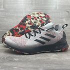 Adidas Terrex Two Mens Size 12 Black Red Hiking Running Shoes Sneakers FU7659