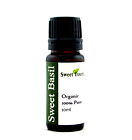 100% Pure Organic Sweet Basil Essential Oil - 10ml - Imported From France