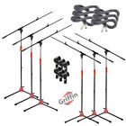 Microphone Boom Stand 6 PACK - GRIFFIN Telescoping Mic Stage XLR Cable DJ Studio