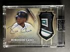 New Listing2017 Topps Dynasty Robinson Cano #AP-RO5 Gold Patch Relic Autograph Auto #’d 1/5