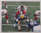 Jeff Saturday Signed Autograph 8x10 Photo Packers Pro Bowl w/ Peyton Manning
