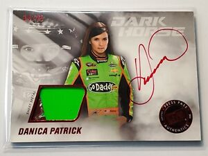 Danica Patrick 2013 Press Pass Red Autograph /25 Sheet Metal Dark Horse Auto SSP