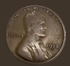 New Listing1928-D Lincoln Wheat Back Cent Penny Actual Coin